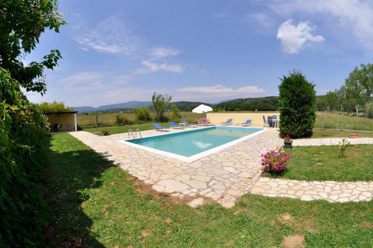 Corfu Villa Ermioli With Pool Giannades Экстерьер фото