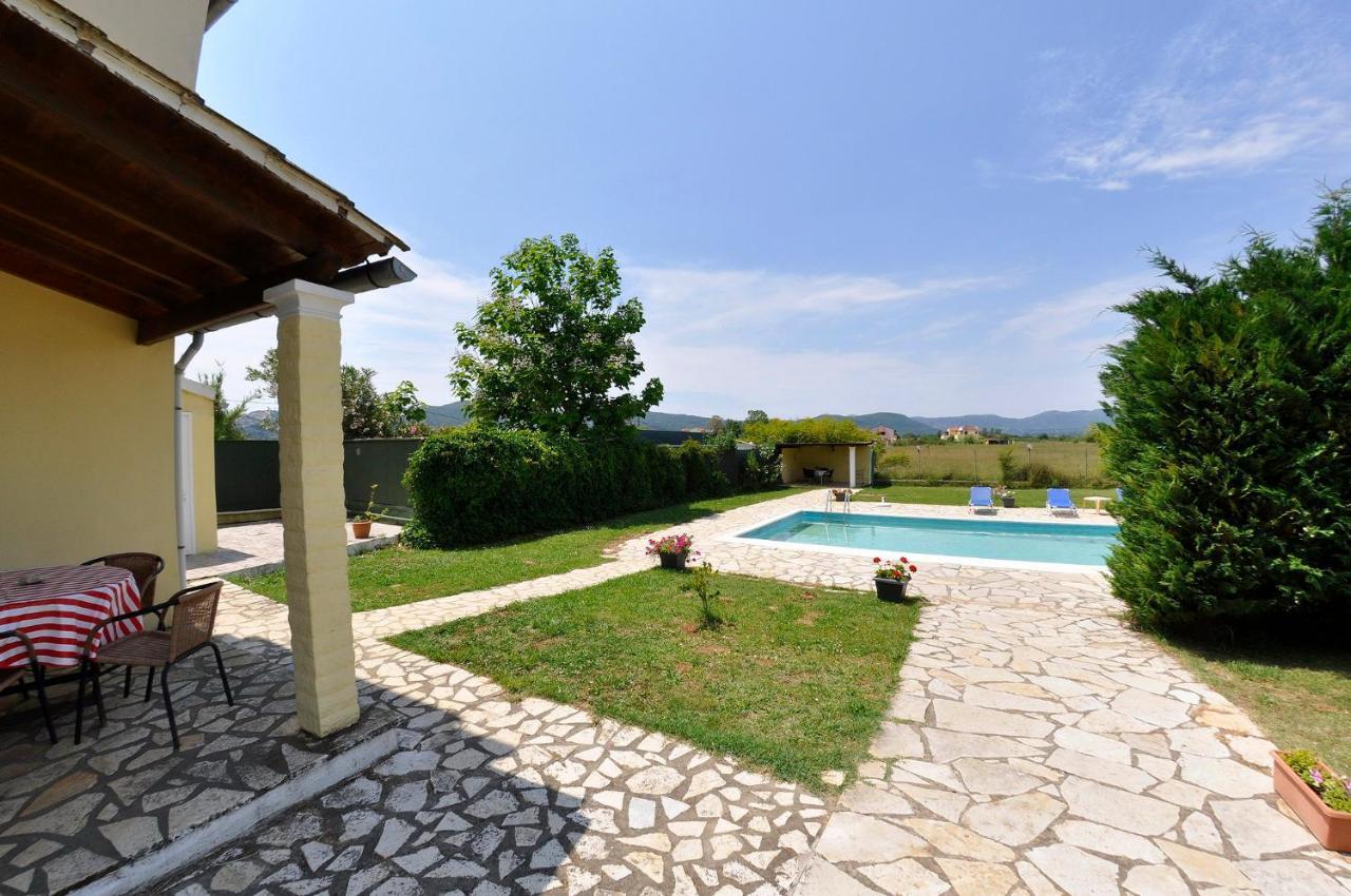 Corfu Villa Ermioli With Pool Giannades Экстерьер фото