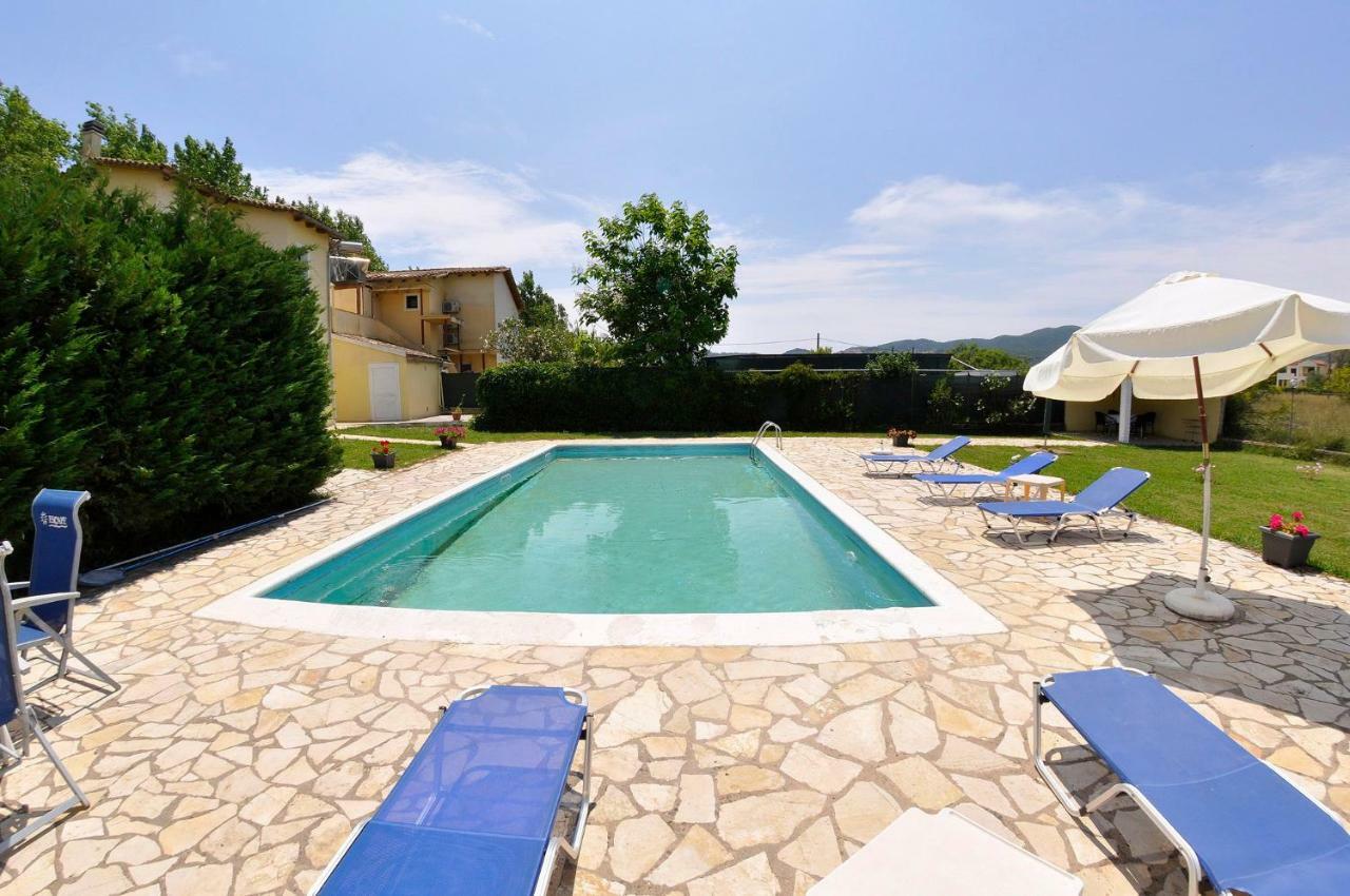 Corfu Villa Ermioli With Pool Giannades Экстерьер фото